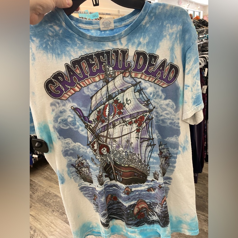 Vintage Tie Dye Band Tshirt